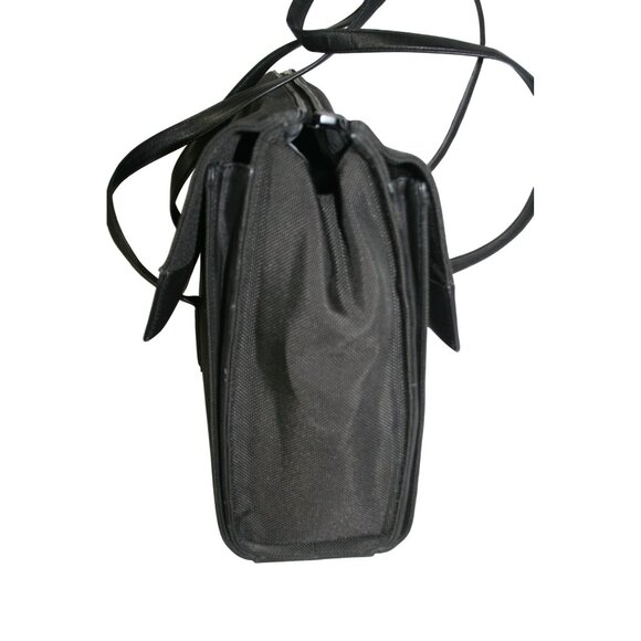 Tumi Alpha Black Nylon & Leather Briefcase Tote Bag 43010D3 Laptop Biz Travel - Picture 9 of 12